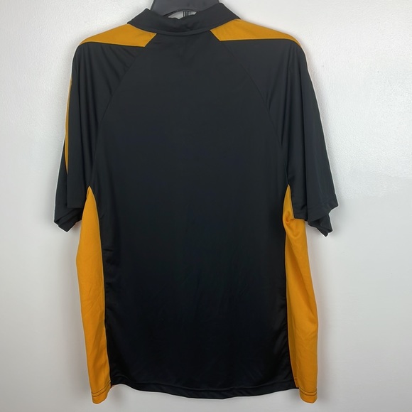 Men’s Appalachian State University Polo Shirt Size Large Color Black/Yellow - Picture 5 of 7